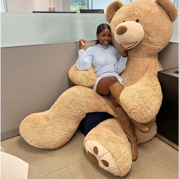 Baby blue sweater dress - Picture 7 of 8